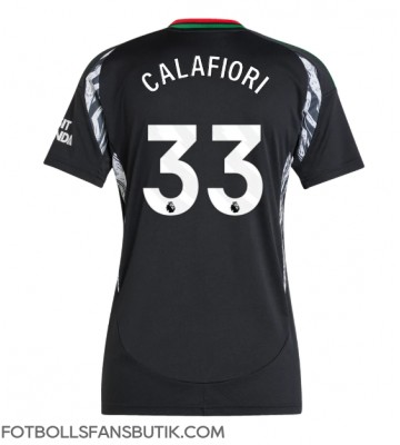 Arsenal Riccardo Calafiori #33 Replika Bortatröja Damer 2024-25 Kortärmad